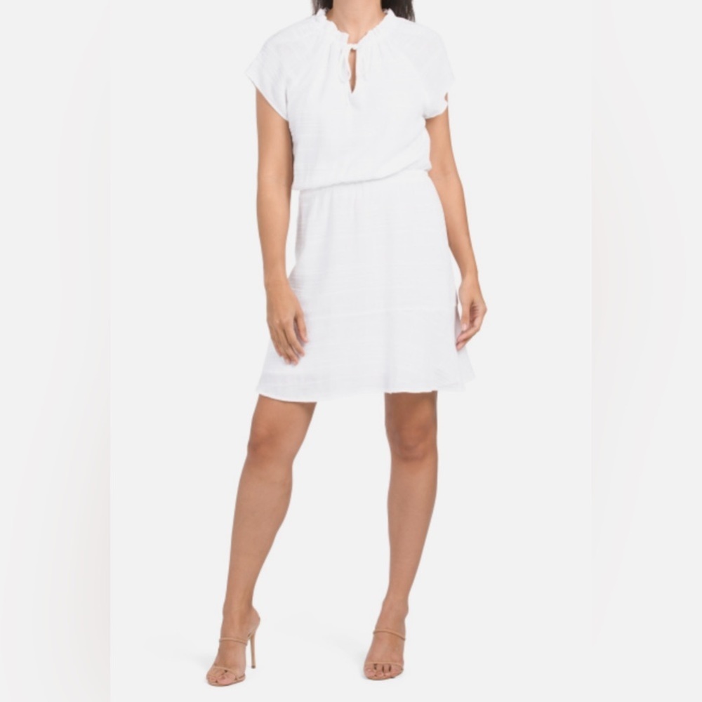 Cloth & Stone white dress NWT